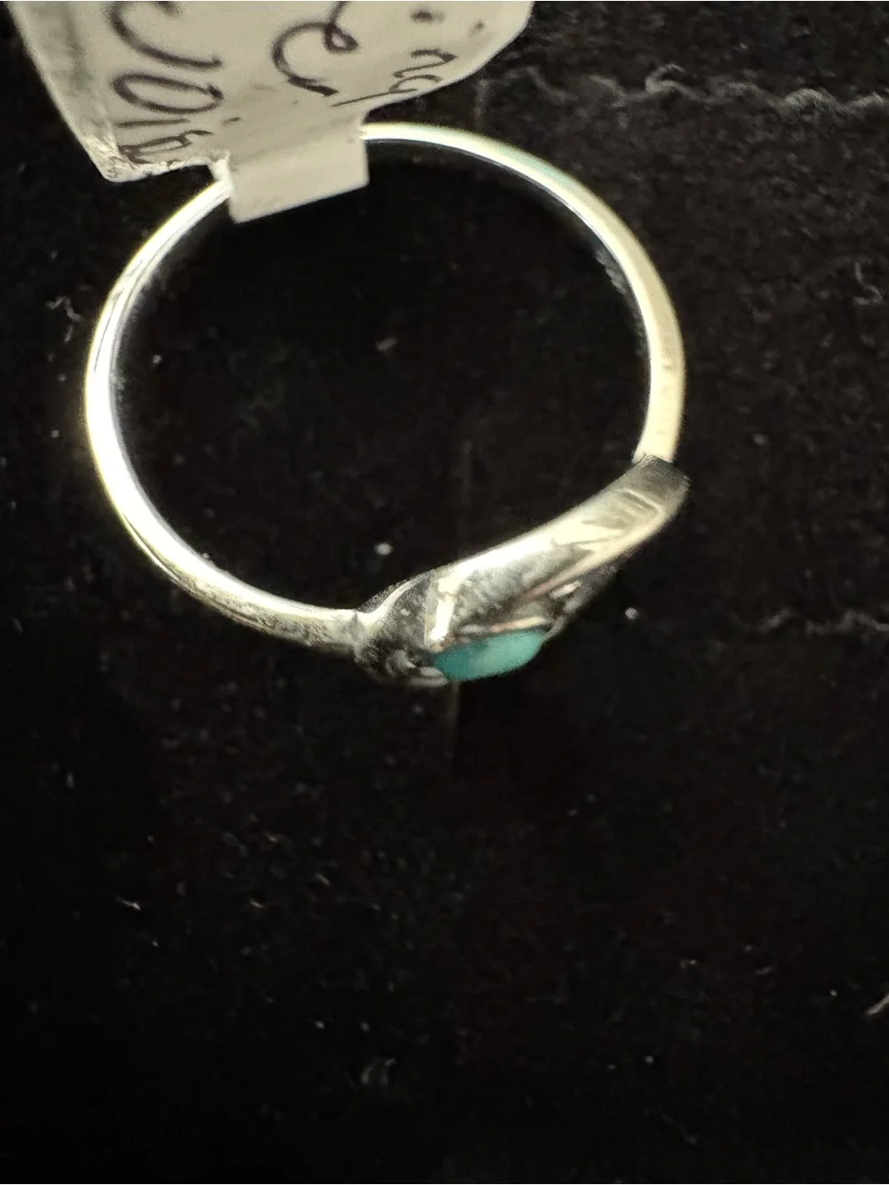 Sterling Silver Cactus Ring with Turquoise Stone‎ - Women's Jewelry
